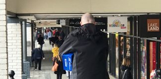 Annoyed shoppers