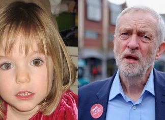 Jeremy Corbyn questioned over Madeleine McCann disappearance