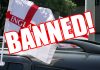 England Car Flags BANNED by Brussels