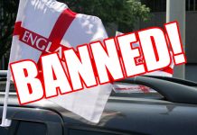 England Car Flags BANNED by Brussels