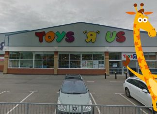 Geoffrey found HANGED in Chester branch of Toys R Us