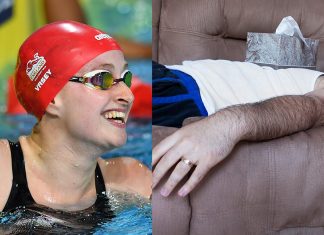 Man disappointed to find ‘Women’s Breast Stroke’ meant something else