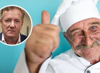 CONFIRMED: 97% of chefs wipe their cock on Piers Morgan’s food