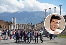 Fresh excavation of Pompeii discovers evidence of early Cliff Richard tour