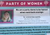 Transphobic literature posted through Ellesmere Port doors by Sally James – Party of Women